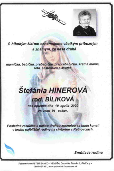 Parte p. Hinerová