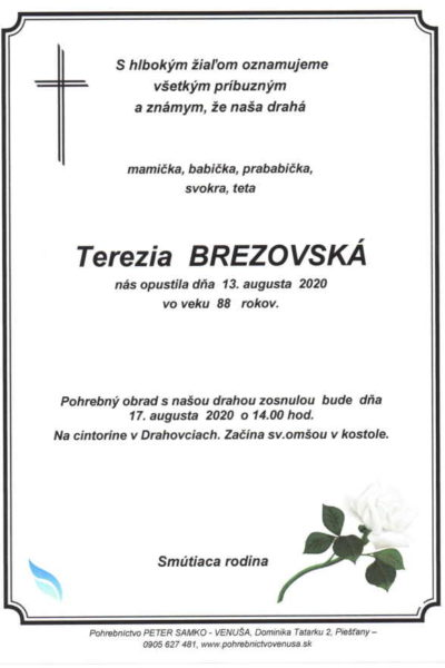 Parte p. Brezovská