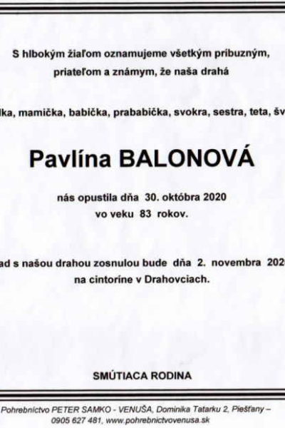 Balonová