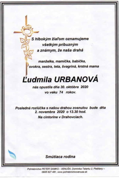 Urbanová