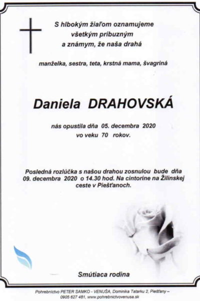 Drahovská