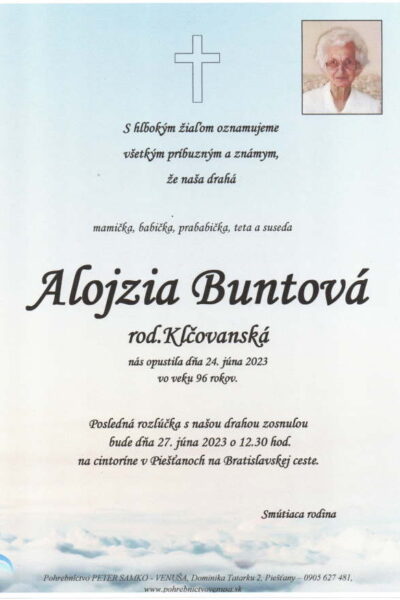 Buntová