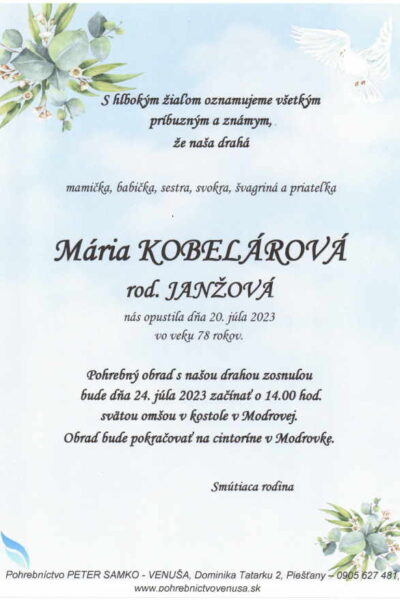 Kobelárová