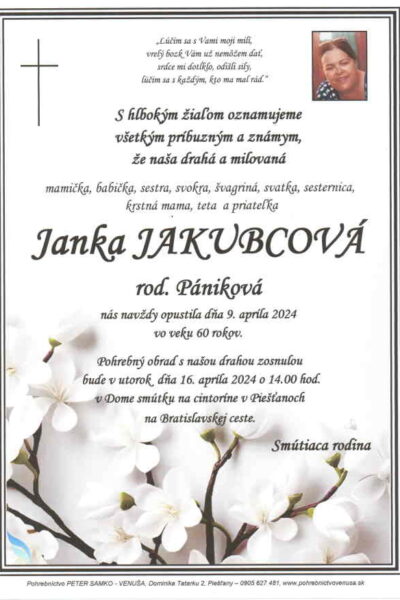 Jakubcová