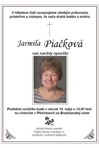 Piačková