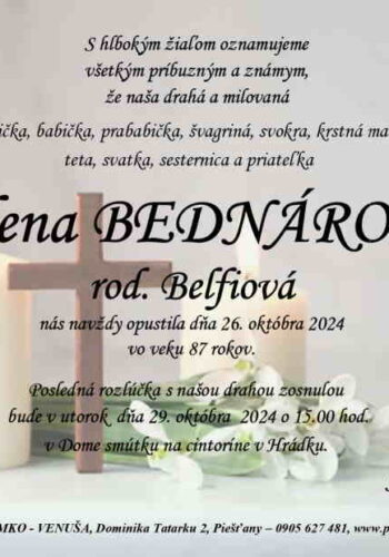 Bednárová